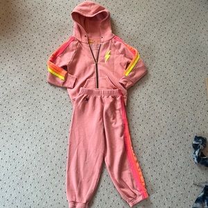 Girls Aviator Nation Sweatsuit